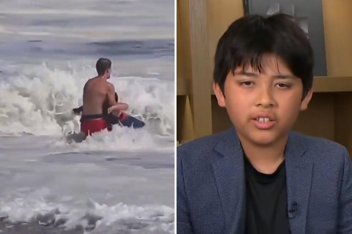 10-year-old boy rescued by California teen lifeguard recounts events