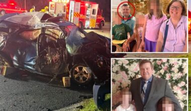 Father of 5 dead after boy, 13, crashes stolen car into him