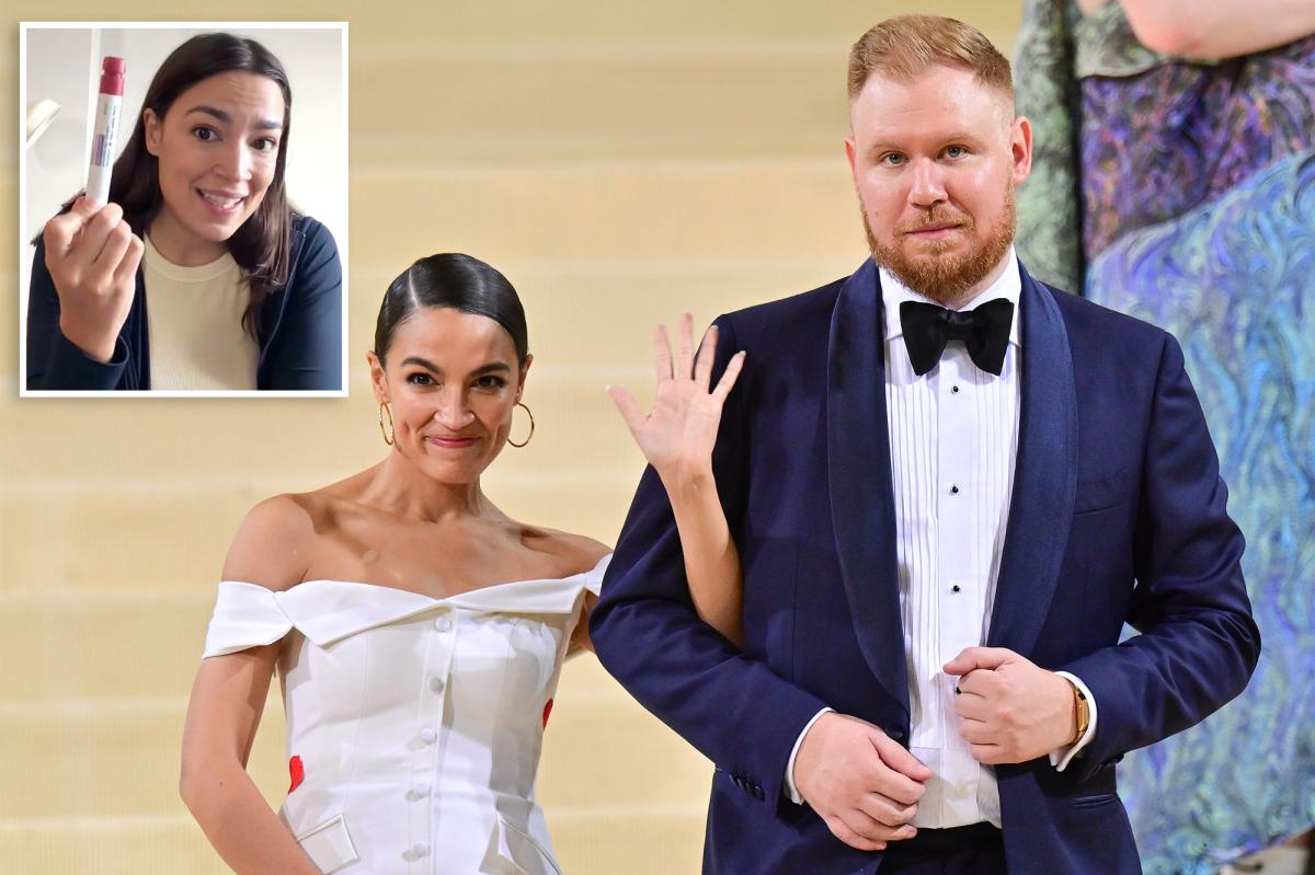 AOC fuels split rumors with longtime fiancé Riley Roberts