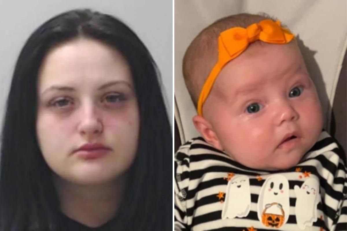 Courtney Gartshore, who killed baby with hairdryer jailed for 6 years