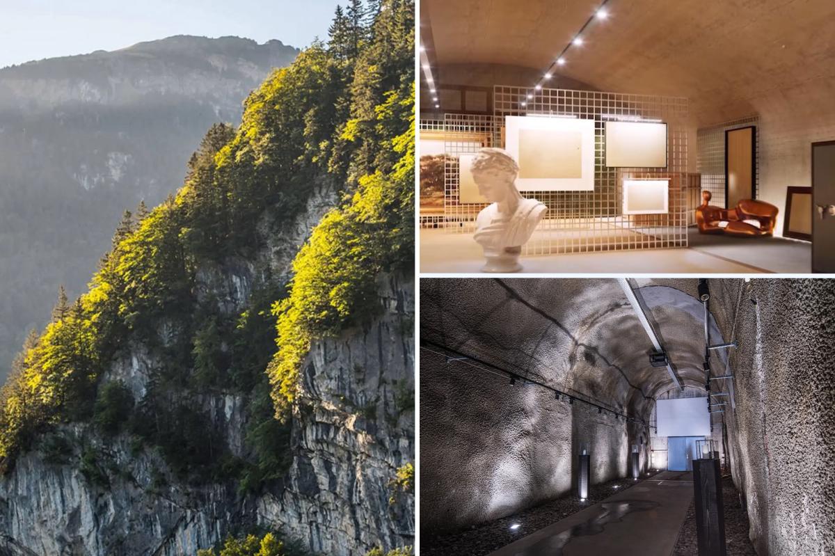 Inside the Swiss Alps vaults being built for the super rich