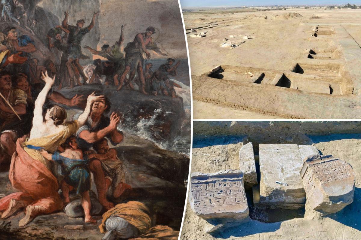 Archaeologists potentially find lost Egyptian city from Bible