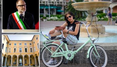 Mayor of Como, Italy, bans bikes after he was hit by one