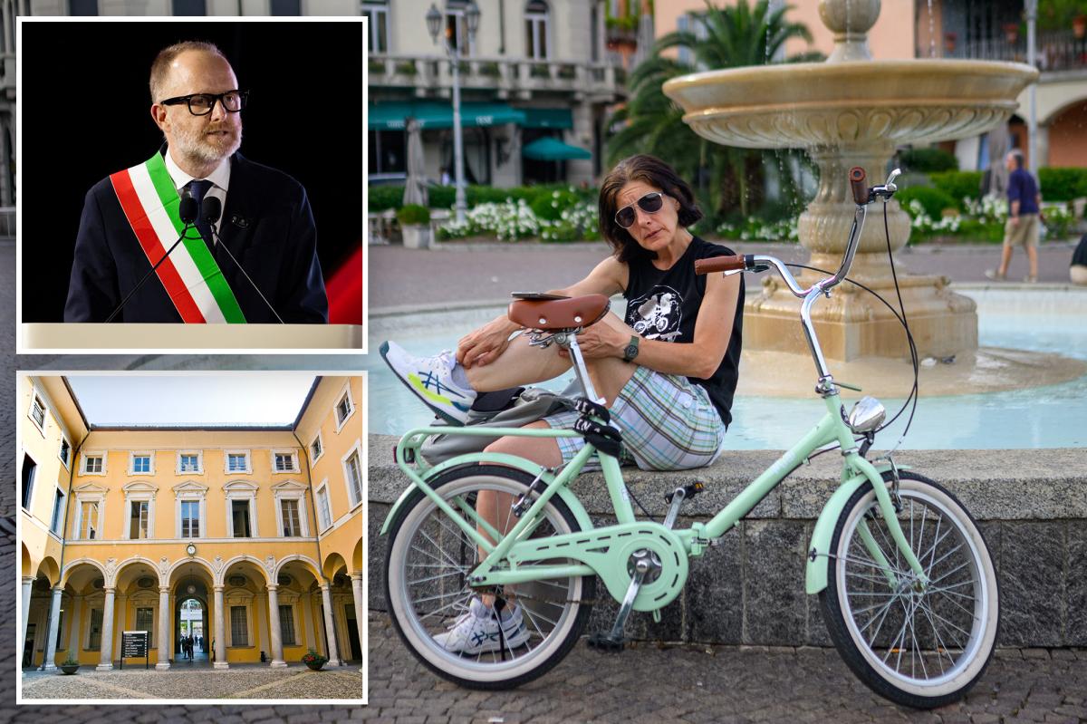 Mayor of Como, Italy, bans bikes after he was hit by one