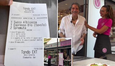 Italian server instructs chef to 'spit in' patron's eggs on restaurant bill