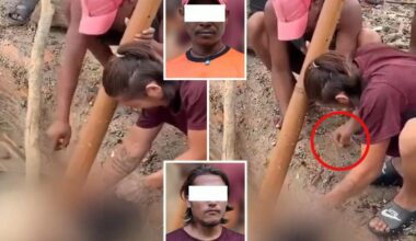 Sick crooks filmed stealing jewelry from Nepal floods victims