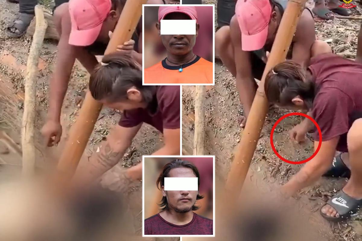 Sick crooks filmed stealing jewelry from Nepal floods victims