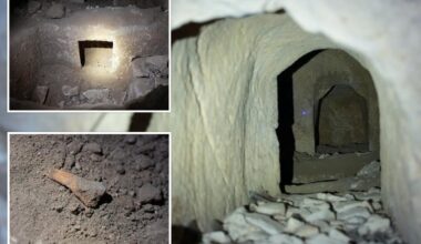 Israel police operation takes unexpected turn when officers stumble upon ancient burial cave