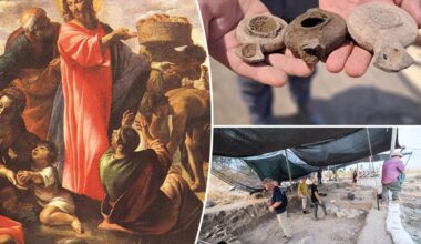 Archaeologists find trove at site where Jesus performed miracles