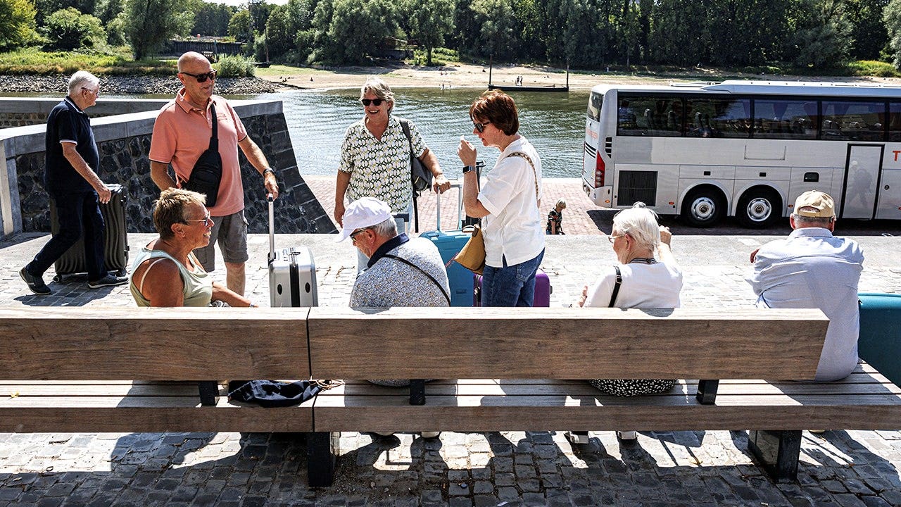 Cruise trips disrupted with little warning due to low water levels on Danube, Rhine