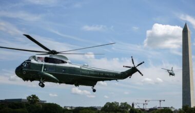 FAA Reviewing Why Marine One Was Too Close to Commercial Jet