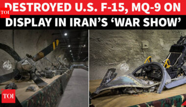 Iran's Massive War Museum: 'Wrecked US Aircraft Collection Displayed by IRGC | Watch