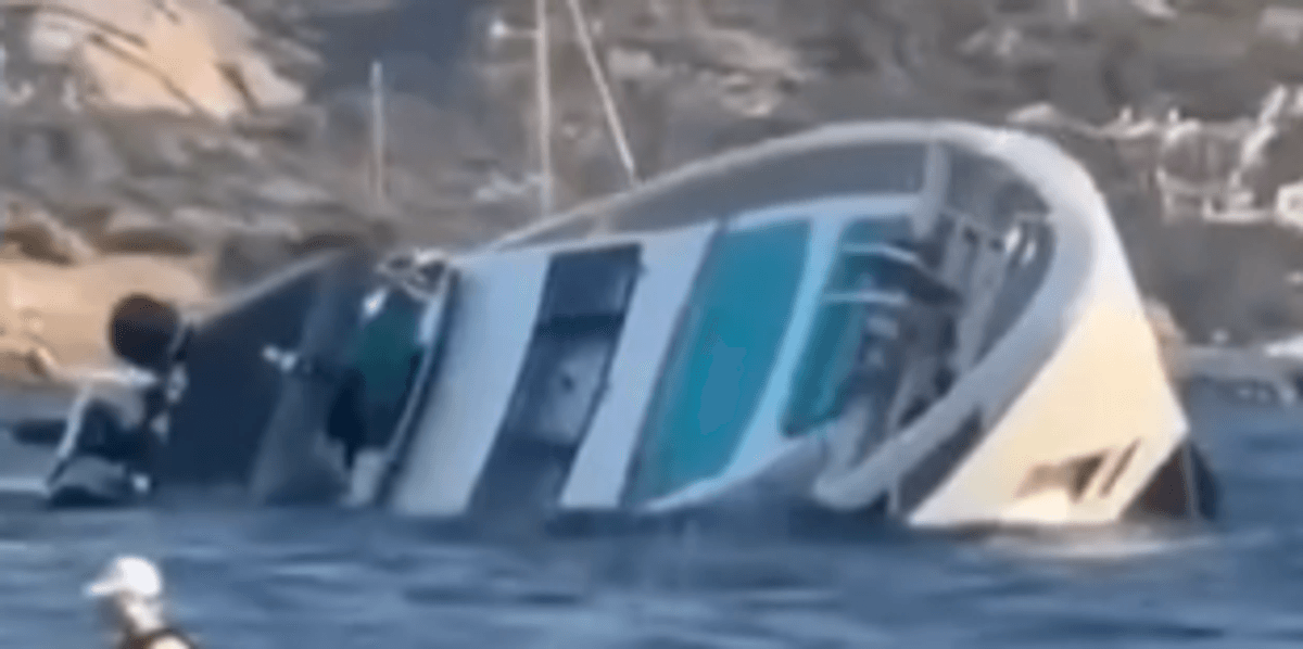 Italy news: Luxury yacht worth £6.8m sinks off Italian coast just days after being delivered to owner