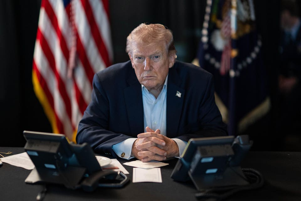 Trump Monitors Military Operations at White House