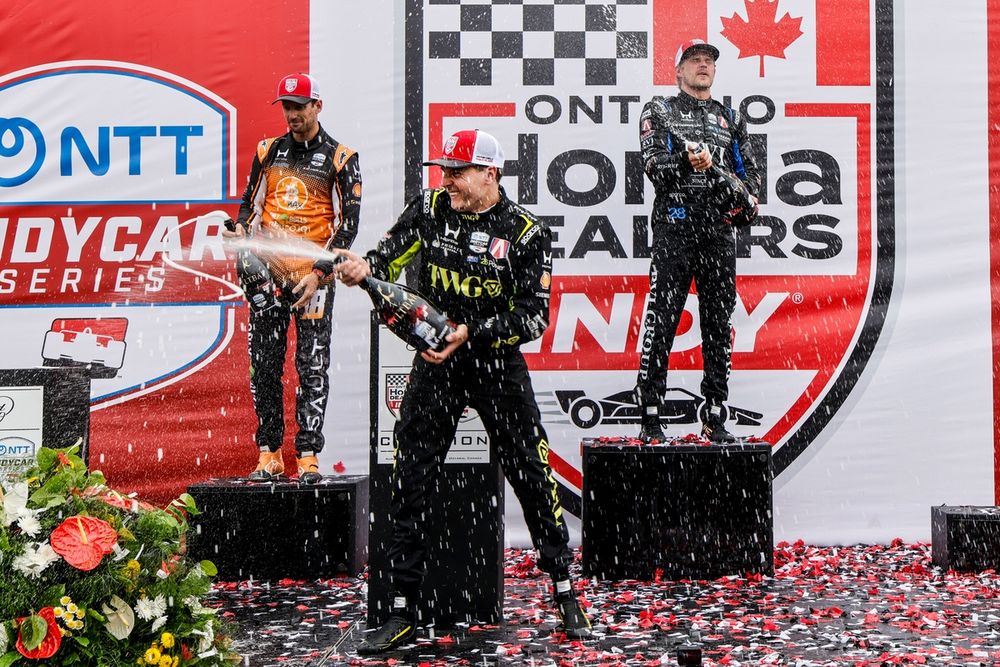 Romain Grosjean, Dale Coyne Racing, Marcus Ericsson, Andretti Global, Will Power, Andretti Global