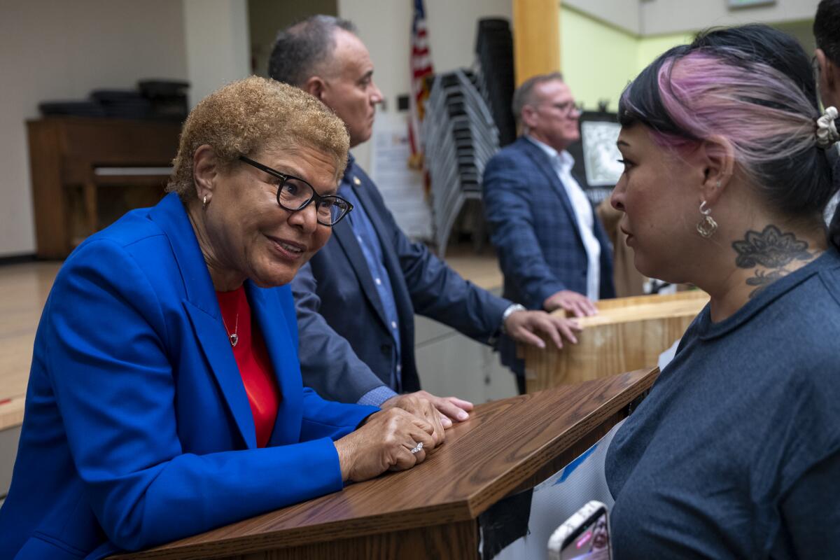 LA Mayor Karen Bass
