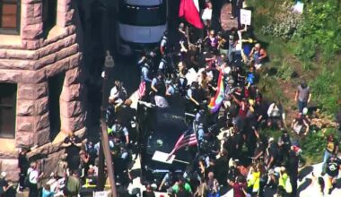 Far-right activist Jake Lang arrested for riot after protest in Minneapolis