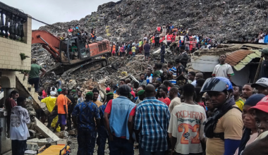 Guinea landfill collapse kills at least 30 after heavy rain