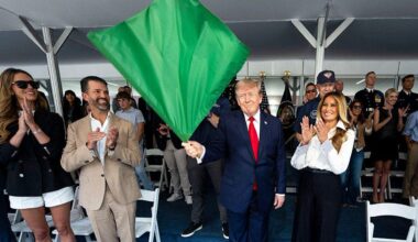 Donald Trump waves a patriotic green flag and the liberals are furious, Bubba Wallace locks up & 'F–K HIM!'