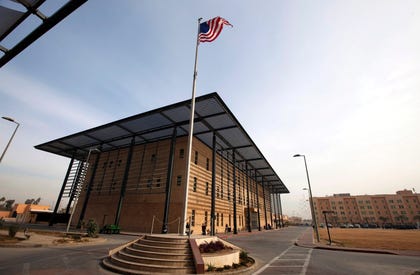 U.S. embassy in Baghdad.