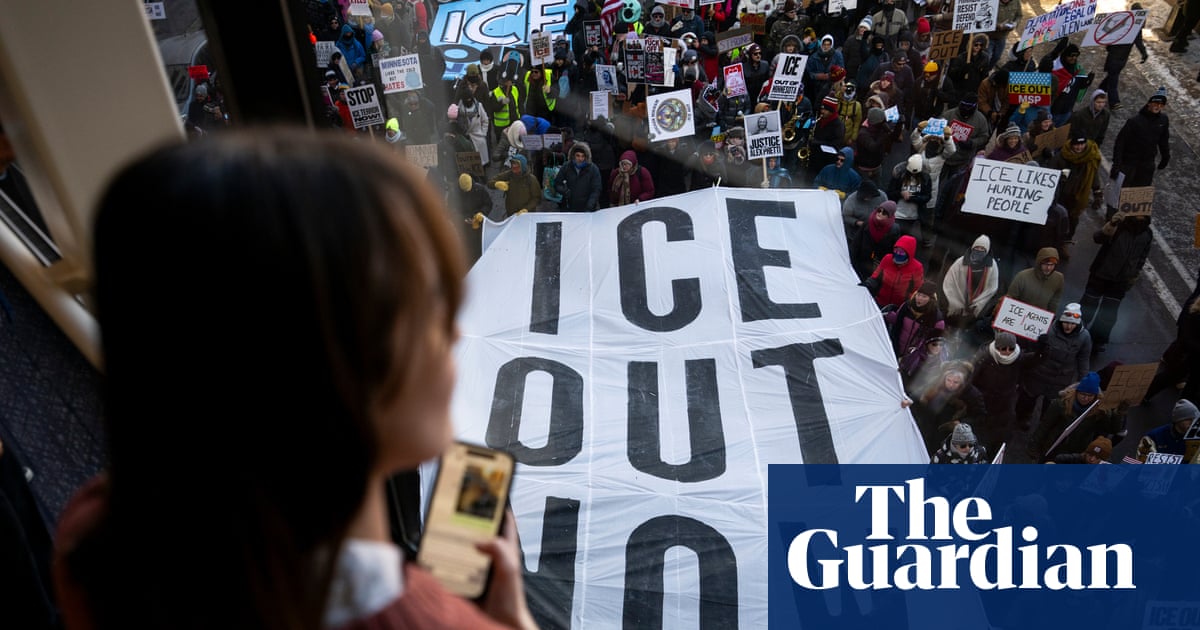 Revealed: How undercover agents spied on anti-ICE protesters in Minnesota | ICE (US Immigration and Customs Enforcement)