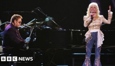 Elton John, Oprah Winfrey and Paul McCartney join tributes to Dolly Parton - BBC