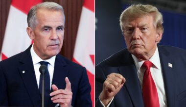 Trump’s Approval Rating Compared To Carney Amid Trade War