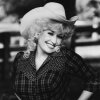 American actress, singer and songwriter Dolly Parton, circa 1975.