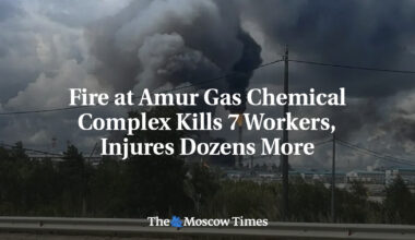 Fire at Amur Gas Chemical Complex Kills 7 Workers, Injures Dozens More