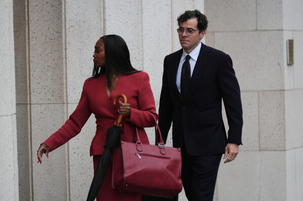 Adam Mosseri, CEO of Instagram, arrives in court to testify in a landmark social media case that seeks to hold tech companies responsible for harms to children, in Los Angeles, Feb. 11, 2026. (AP Photo/Damian Dovarganes, File)