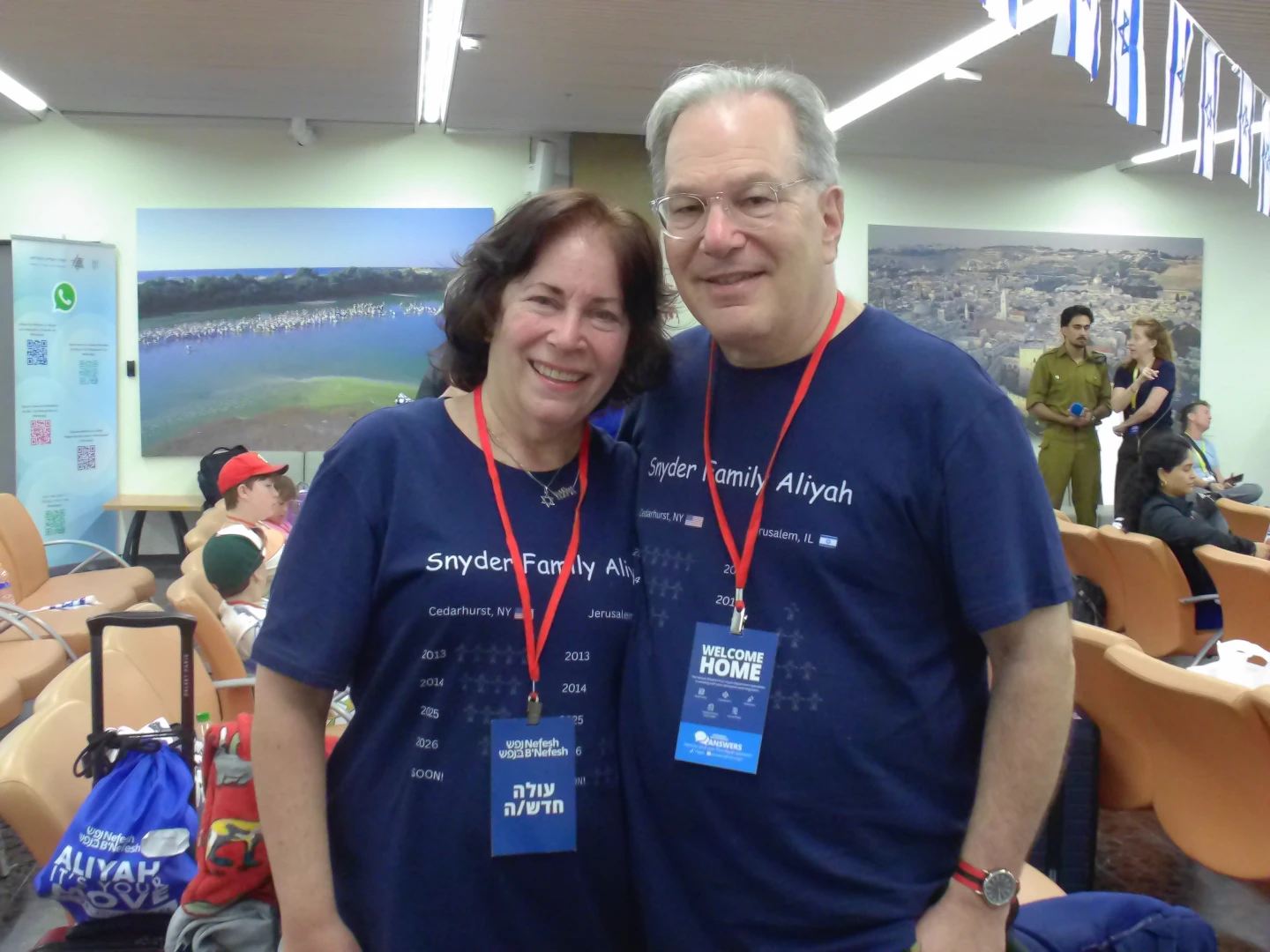 Nefesh B'Nefesh Steven and Ilana Snyder