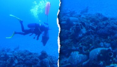 Divers find 2,400-year-old shipwreck off Andros with 600 amphorae
