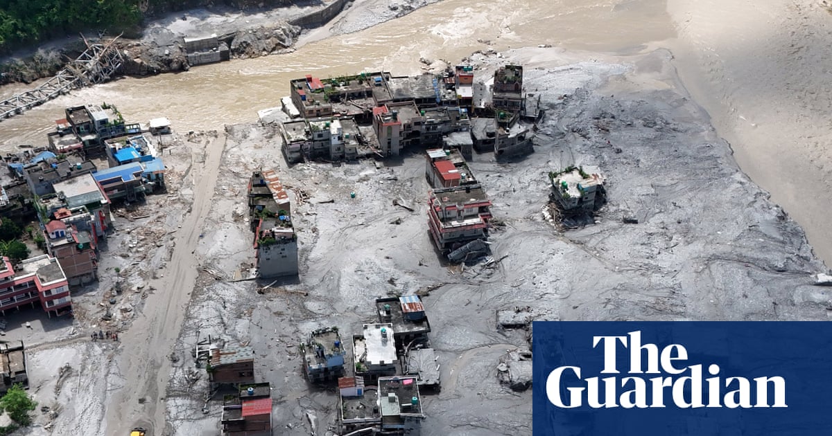Race to get aid into Nepal and Tibet amid warnings flood lake could burst | Nepal-Tibet flood disaster
