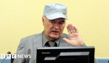 Convicted Bosnian Serb war criminal Mladić dies aged 84 - BBC