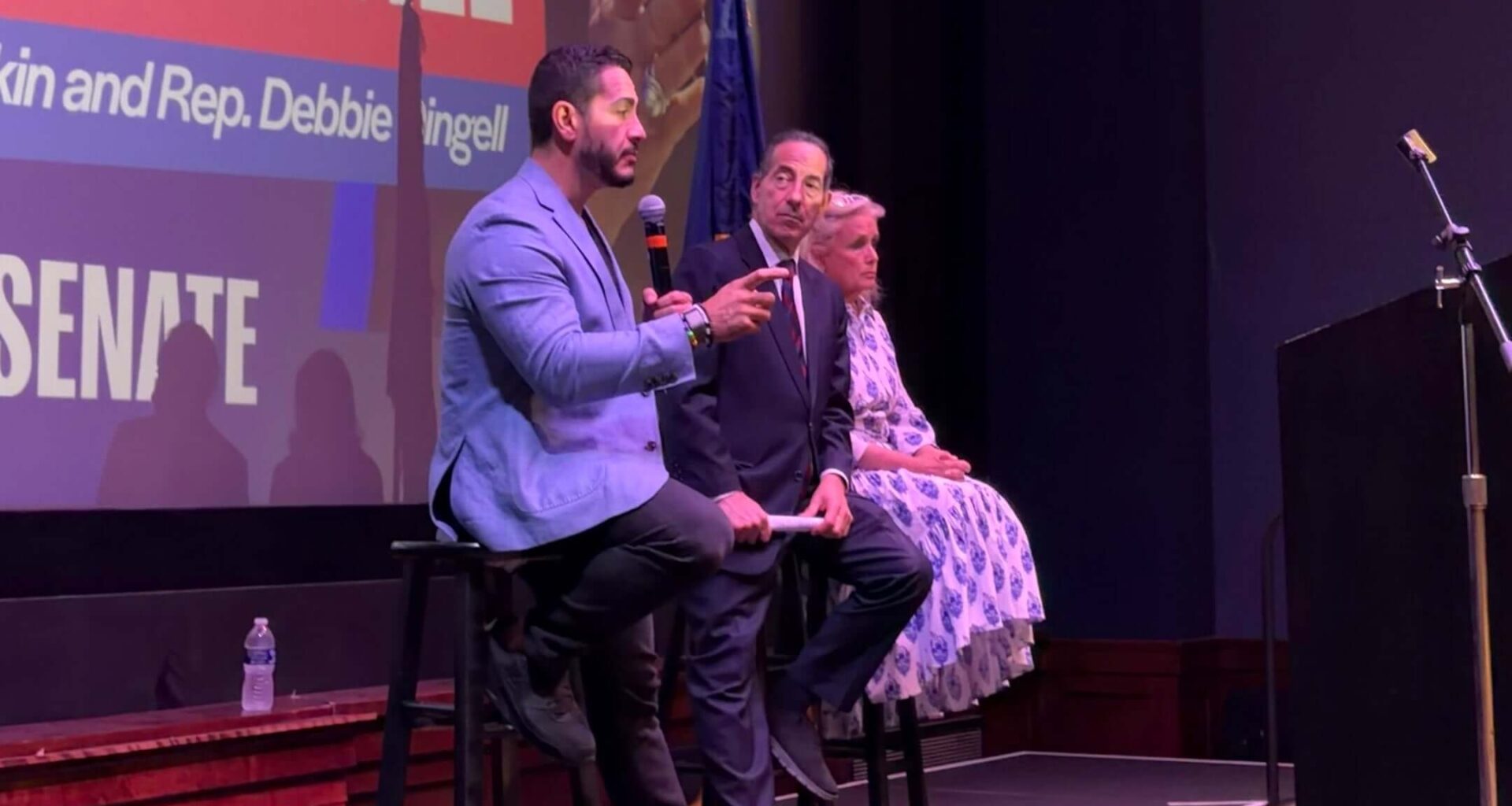 Abdul El-Sayed and Jamie Raskin sidestep Hasan Piker, and Israel, in Michigan campaign stops – The Forward