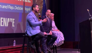 Abdul El-Sayed and Jamie Raskin sidestep Hasan Piker, and Israel, in Michigan campaign stops – The Forward