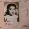 The Iranian passport of an adoptee brought to the United States by her American parents from Iran as a young child, photographed in California on Feb. 21.