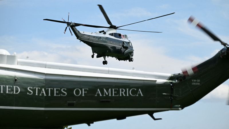 New report details communication issues before jet came too close to Trump’s Marine One — and role White House construction played