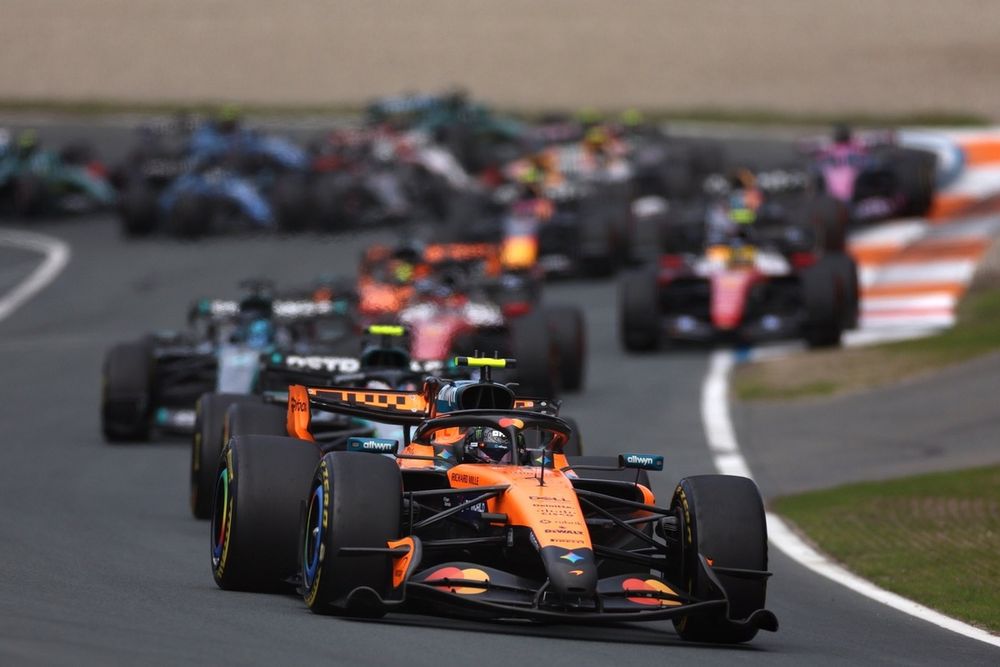 Andrea Kimi Antonelli, Mercedes, Lando Norris, McLaren