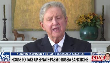 Sen John Kennedy blasts Iran and China for helping Russia