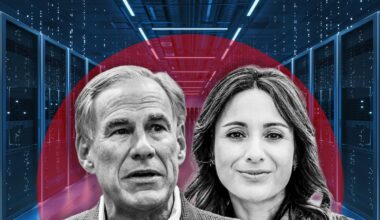 Gina Hinojosa bets anger over Flock cameras and data centers will make her America’s unlikeliest governor