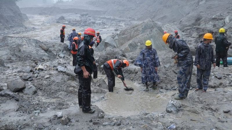 Nepal-China flooding: These men escaped Nepal’s flooded hydro tunnels. They were the lucky ones