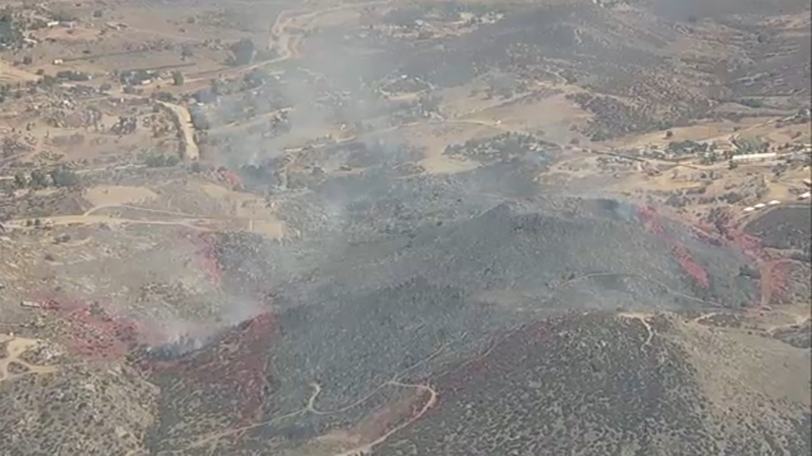 Brush fire breaks out in unincorporated Perris in Riverside County; evacuation orders, warnings issued for some areas