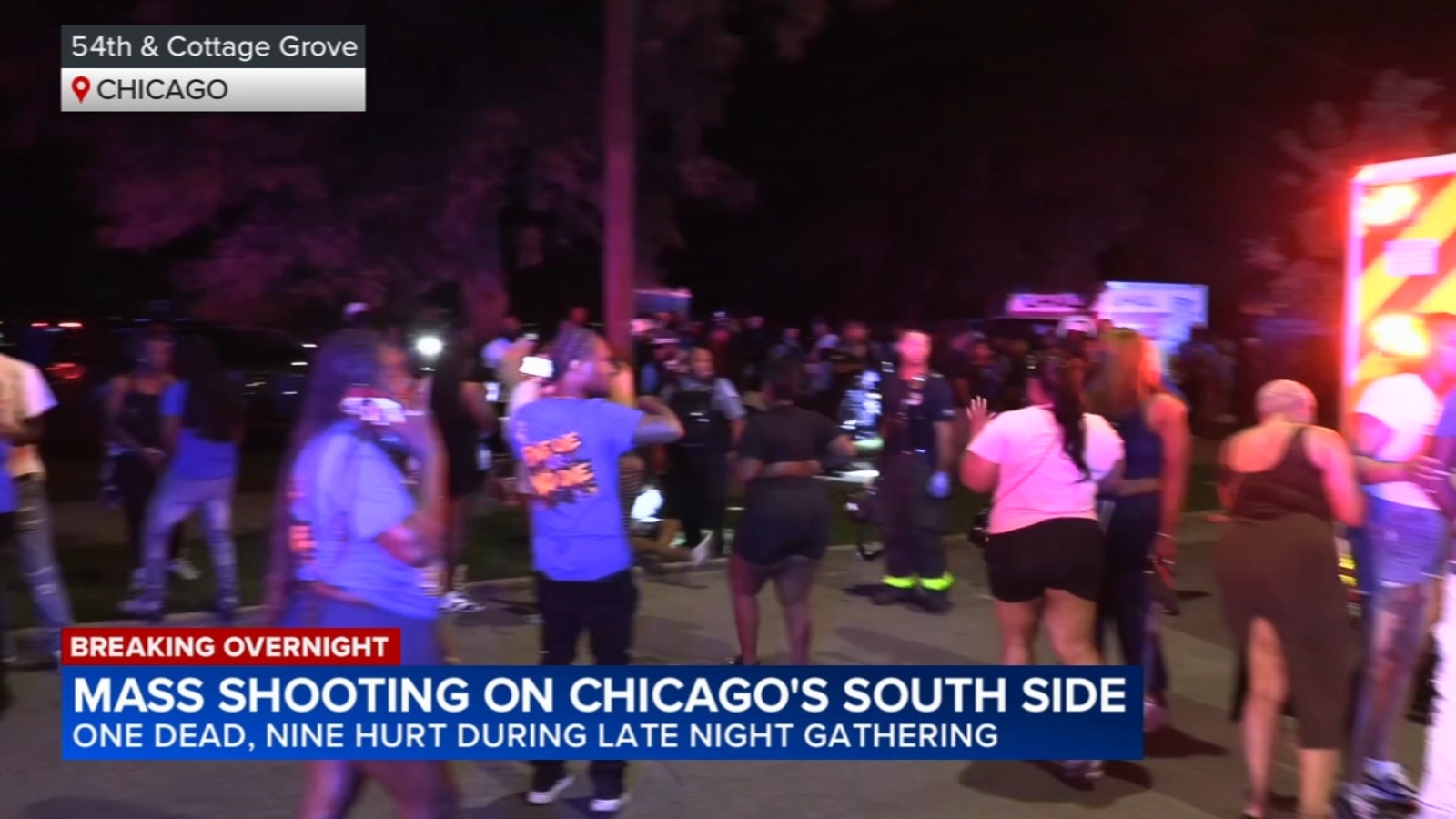 Chicago violence this weekend: Man killed, 9 others hurt in Washington Park mass shooting on Cottage Grove Avenue, police say