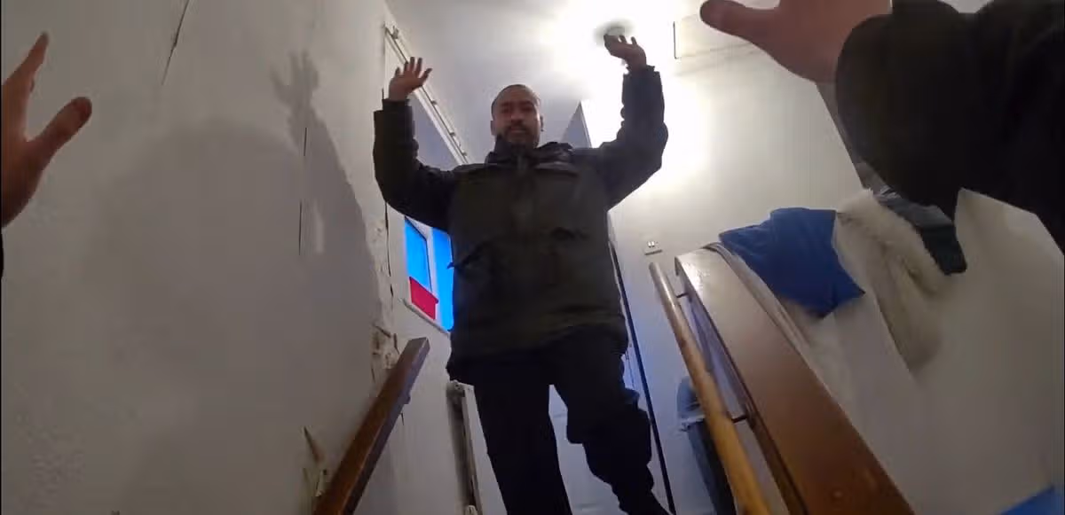 Syed Ahmad was arrested at his home on Lulworth Gardens, Wythenshawe