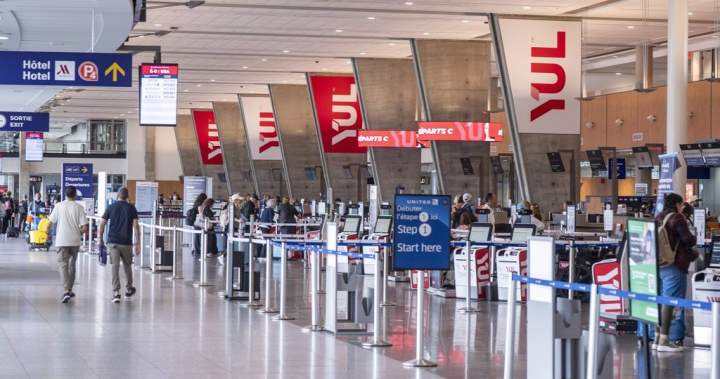 Ground crew worker in critical condition after being struck by a plane in Montreal - Montreal