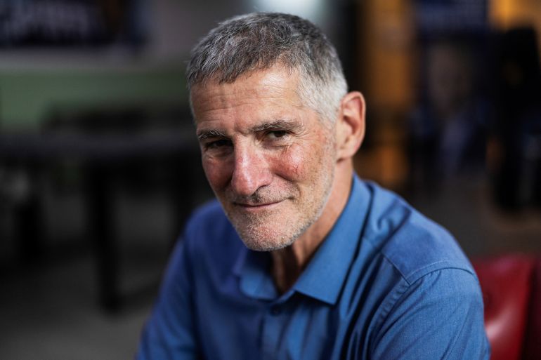 Yair Golan, the leader of "The Democrats" a left-wing political alliance