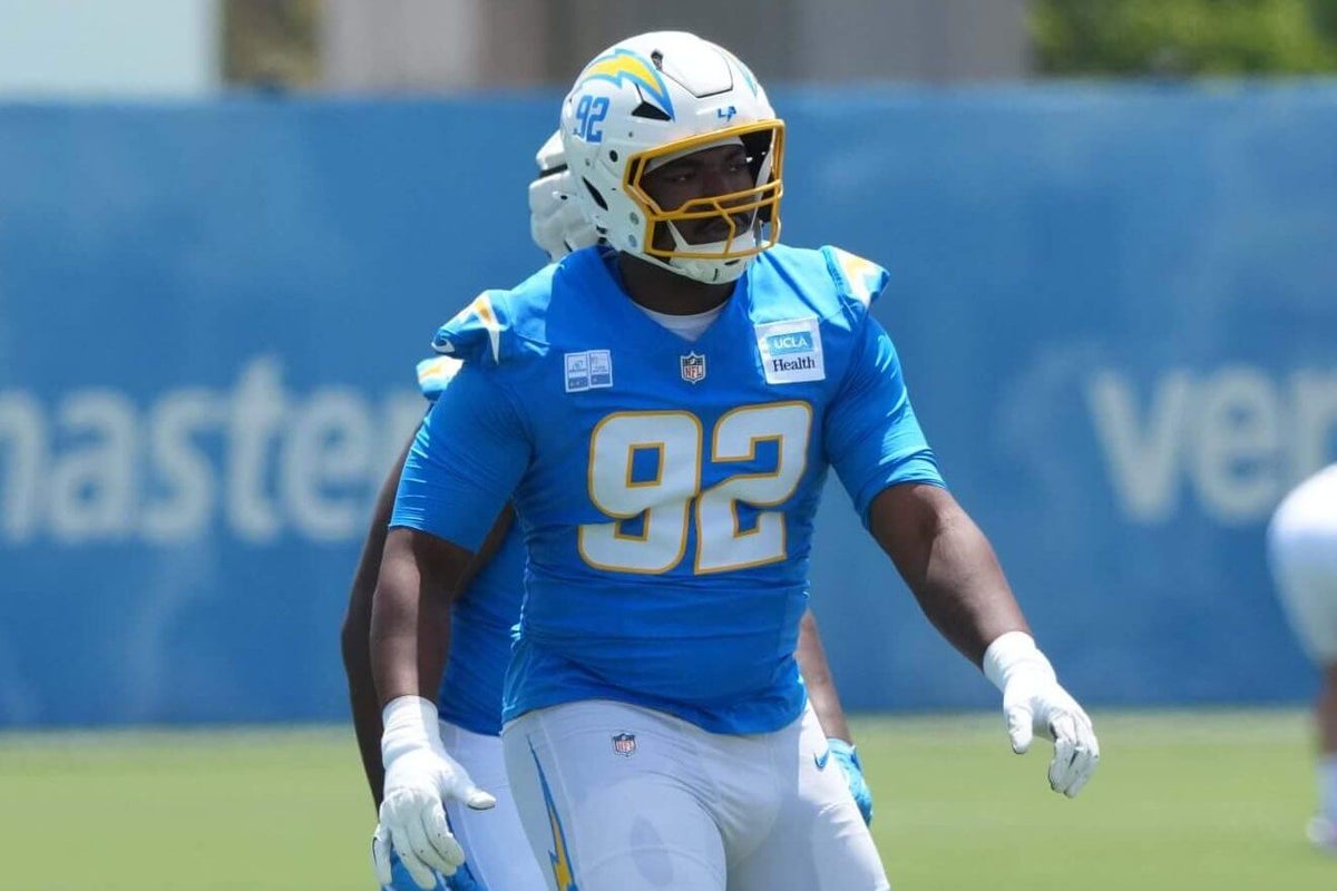 Chargers’ Justin Eboigbe virtually unblockable during most physical practice of camp