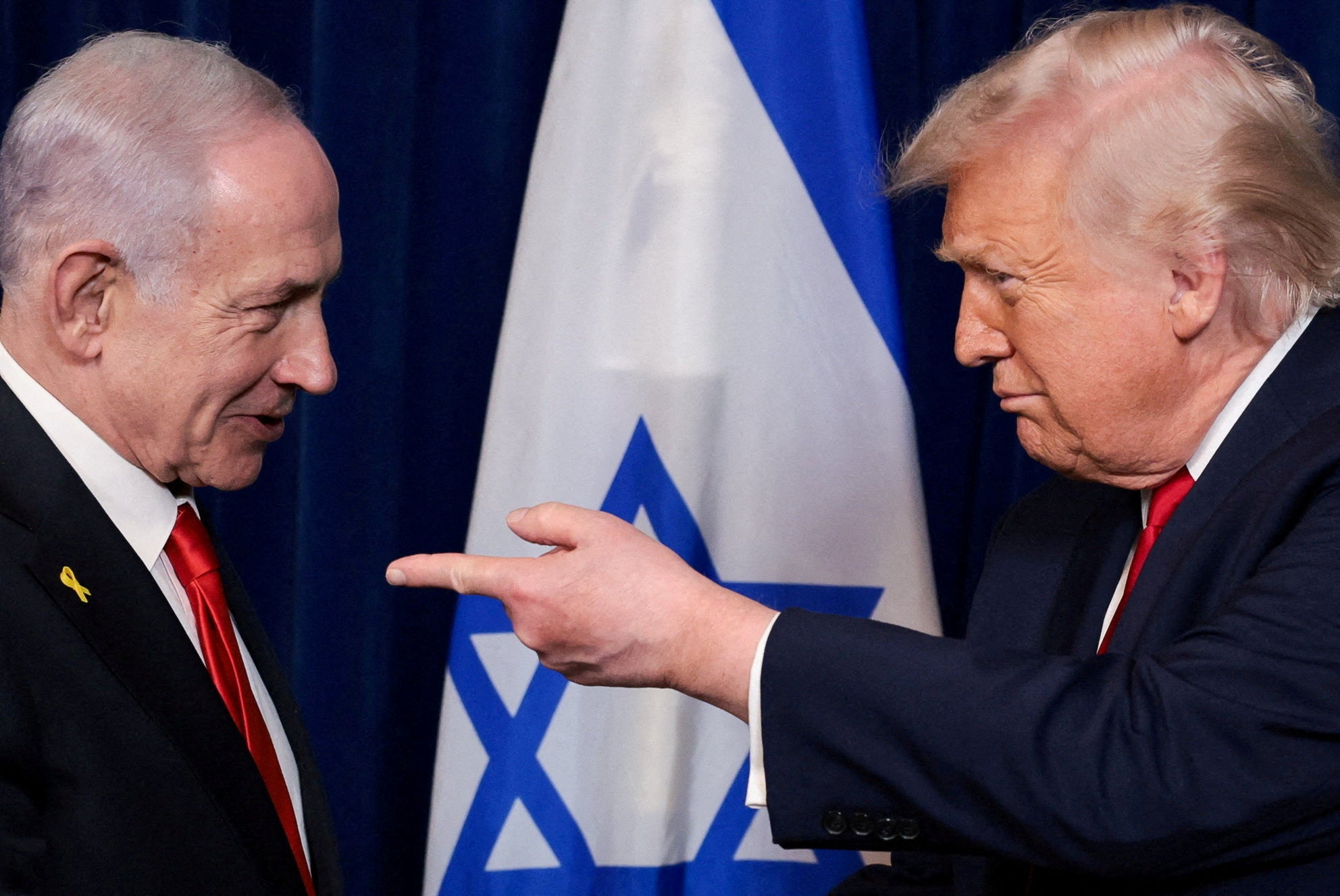 Benjamin Netanyahu has rejected Donald Trump's Gaza peace plan