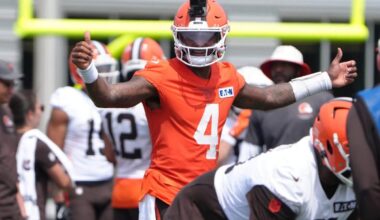 Browns name Deshaun Watson starter for preseason opener, Shedeur Sanders to start second game